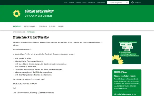 www.gruene-bad-oldesloe.de