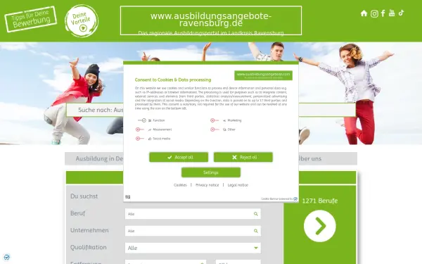 www.ausbildungsangebote-ravensburg.de