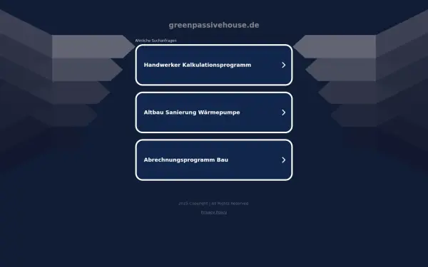 greenpassivehouse.de