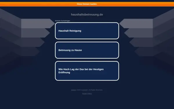 haushaltsbetreuung.de