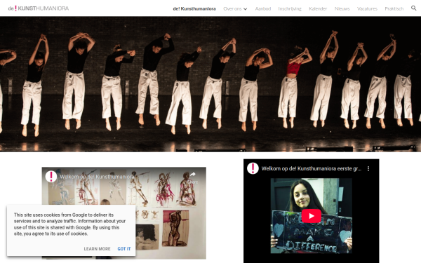 www.kunsthumaniora.be