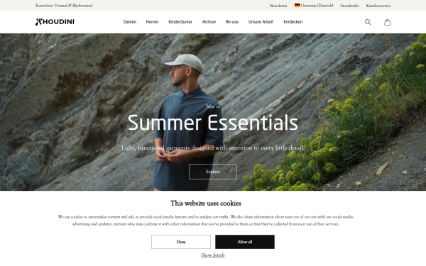 houdinisportswear.com