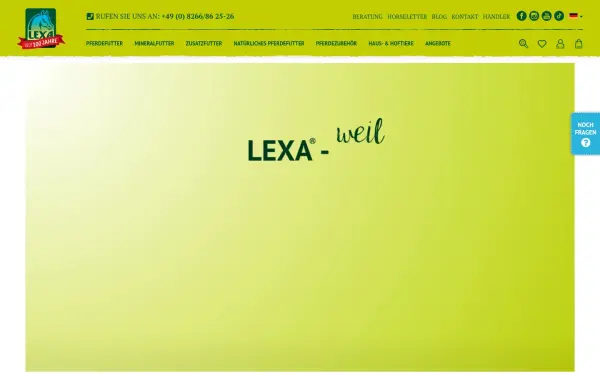 www.lexa-pferdefutter.de