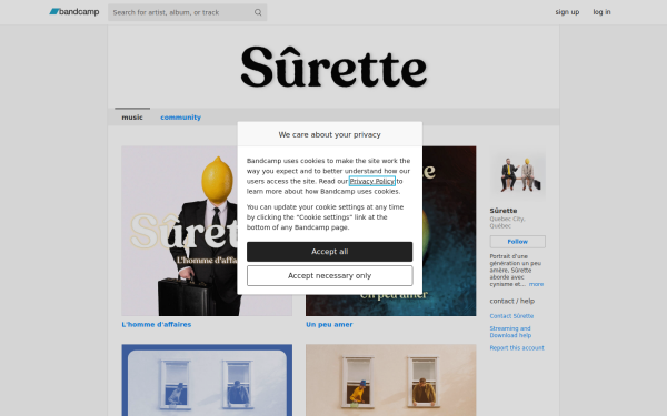 surette.bandcamp.com