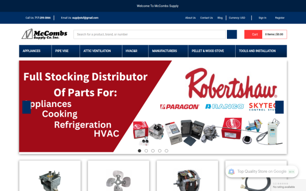 mccombssupply.com