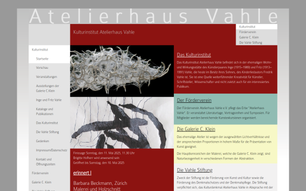 www.atelierhaus-vahle.de