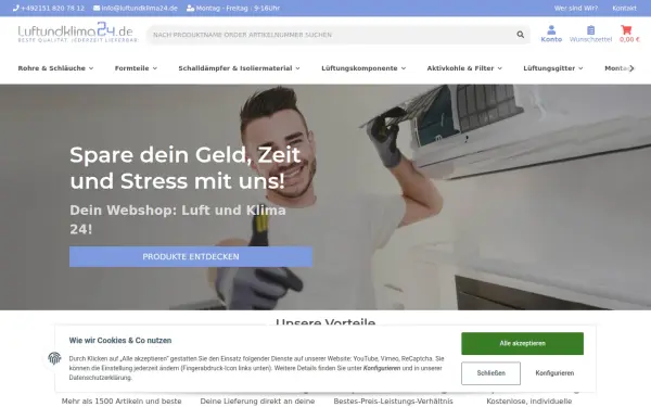 www.luftundklima24.de