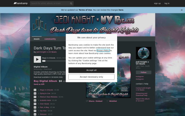 jedixuv.bandcamp.com