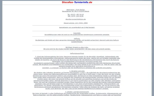 www.discofox-turnierinfo.de