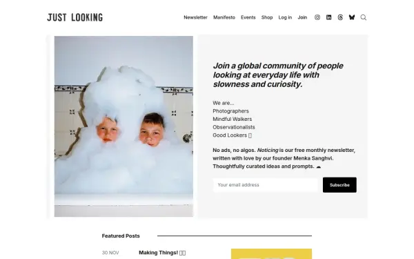 wearejustlooking.org