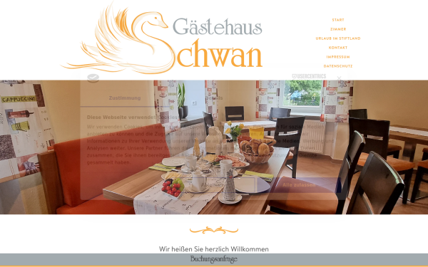 gaestehausschwan.de