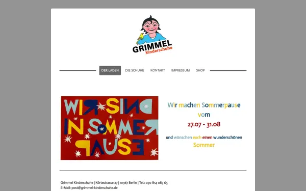 www.grimmel-kinderschuhe.de