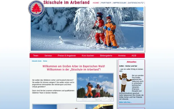 arberland-skischule.de