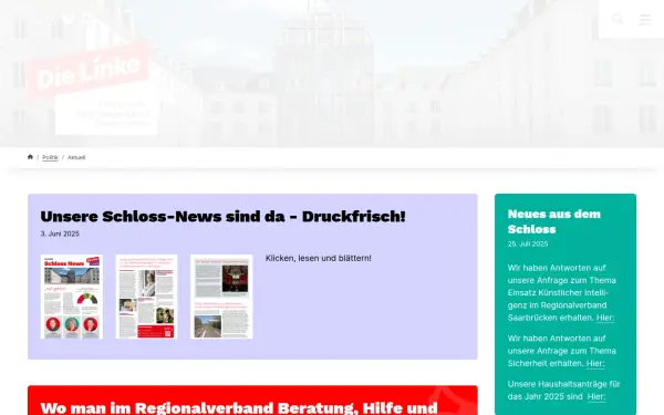 www.dielinke-regionalverband.de