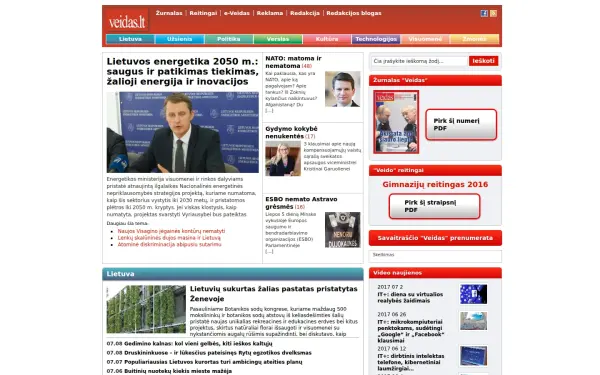 www.veidas.lt