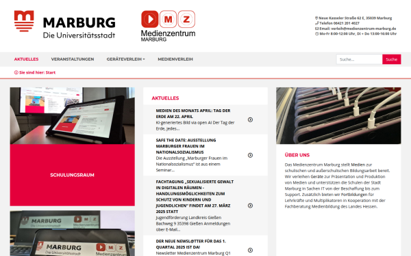 www.medienzentrum-marburg.de