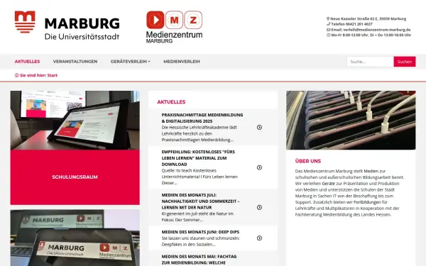 www.medienzentrum-marburg.de