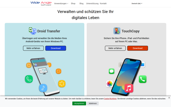 www.wideanglesoftware.de