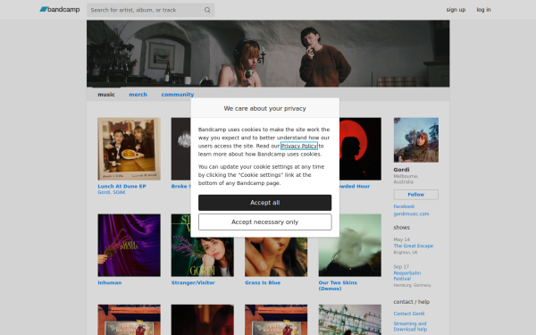 gordi.bandcamp.com