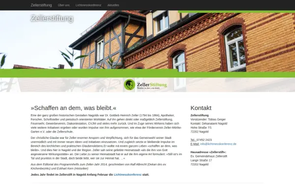 www.zellerstiftung.de
