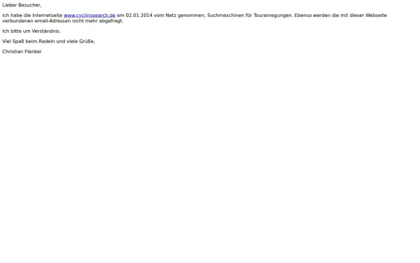 cyclingsearch.de