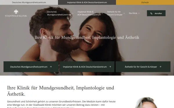 stadtwald-klinik.com