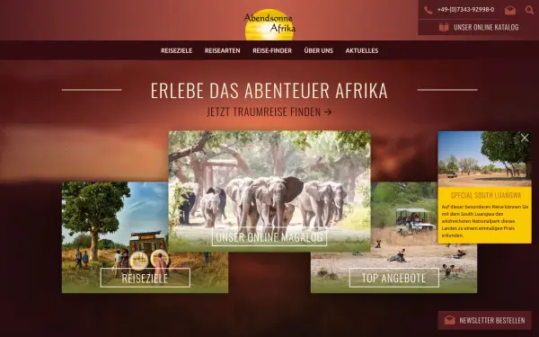 abendsonneafrika.de