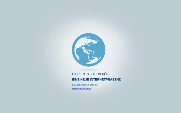 www.die-vergessenen-alten.de