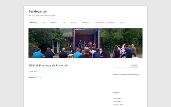 www.sendegarten.de