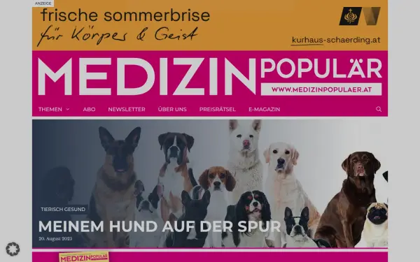 www.medizinpopulaer.at
