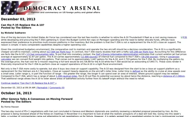 democracyarsenal.org