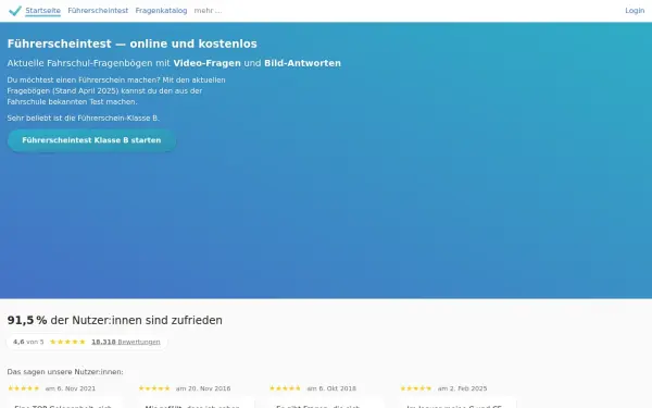 www.fuehrerscheintest-online.de