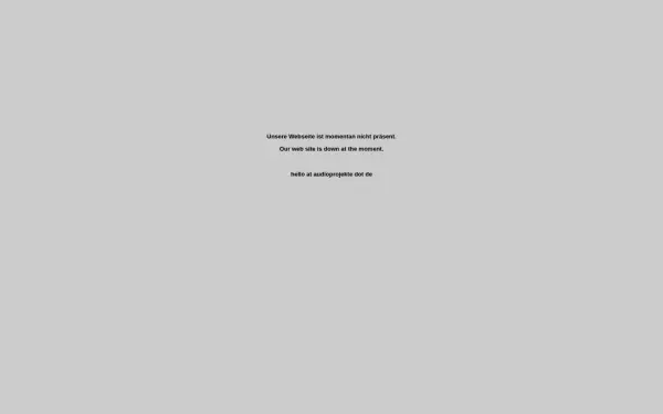 audioprojekte.de