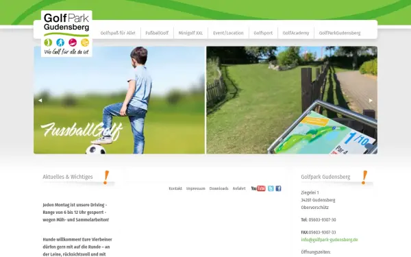golfpark-gudensberg.de