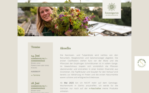 www.dersonnengarten.de
