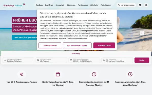 holidays.eurowings.com