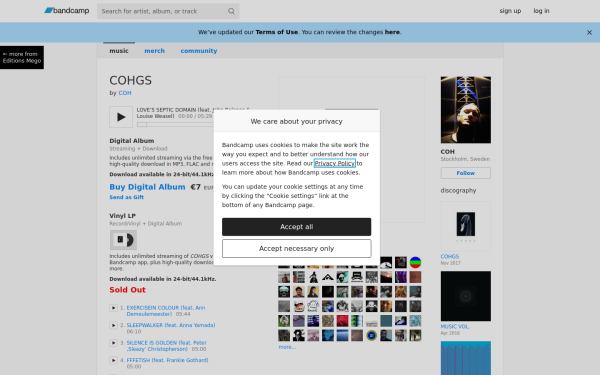 cohemego.bandcamp.com