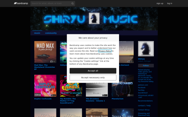 shiryu.bandcamp.com