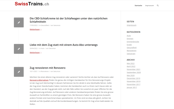 swisstrains.ch