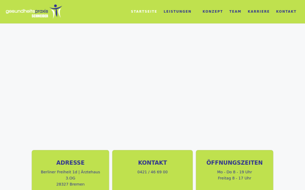 gesundheitspraxis-schneider.de