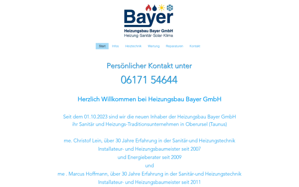 www.heizungsbaubayer.de