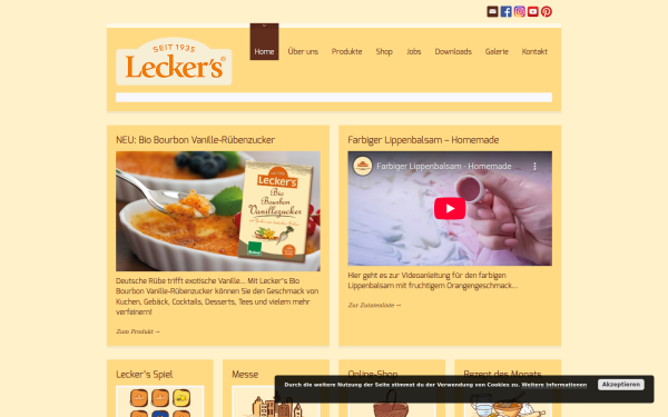www.leckers.de
