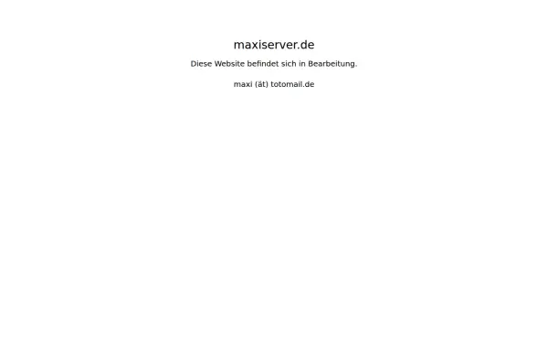 maxiserver.de