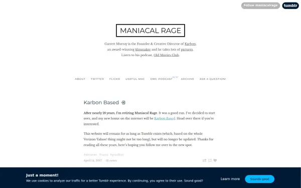 log.maniacalrage.net