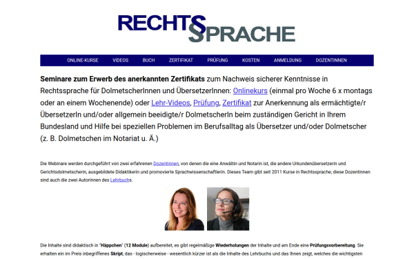 rechtssprache.biz