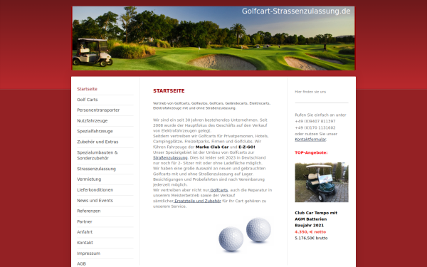 www.golfcart-strassenzulassung.de