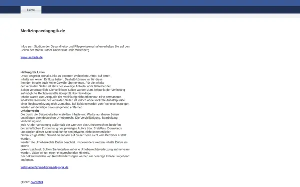medizinpaedagogik.de