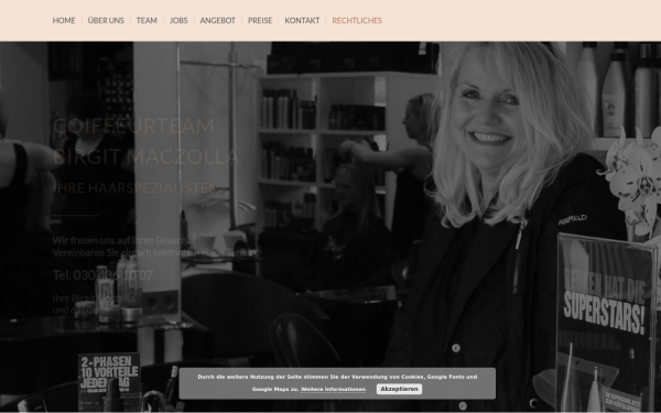 www.coiffeurteam-birgit-maczolla.de