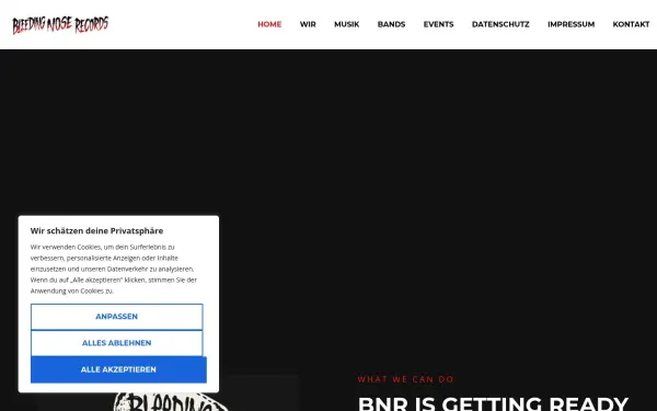 bleedingnoserecords.com