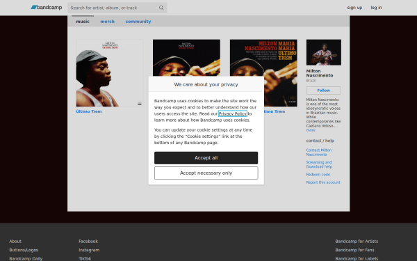 miltonnascimento.bandcamp.com
